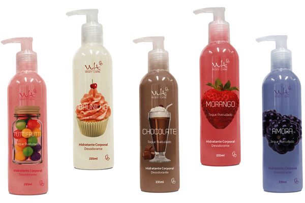Hidratantes Corporais Linha Gourmet